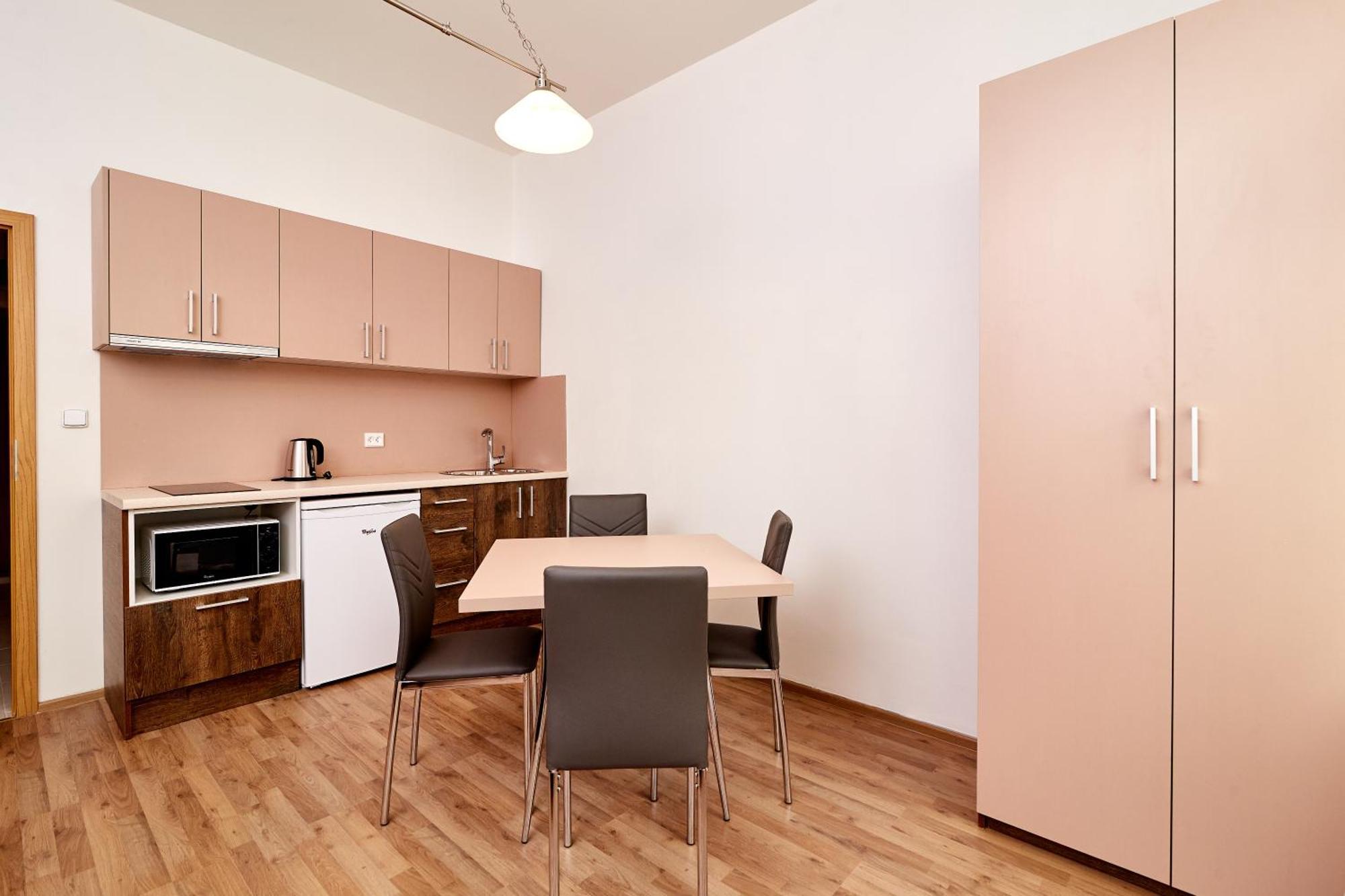 Kasablanka Apartments Praag Kamer foto